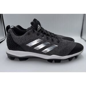 Adidas Power Alley 5 TPU Men's Baseball Cleats, Size 14.0 Black‎